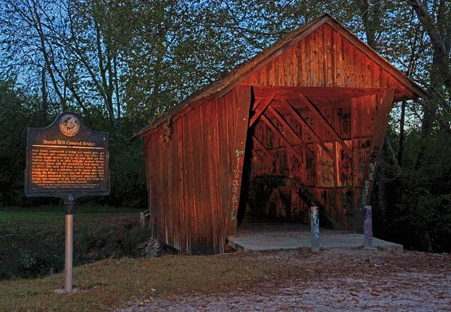 Stovall Covered Bridge - Sautee Nacoochee, Georgia