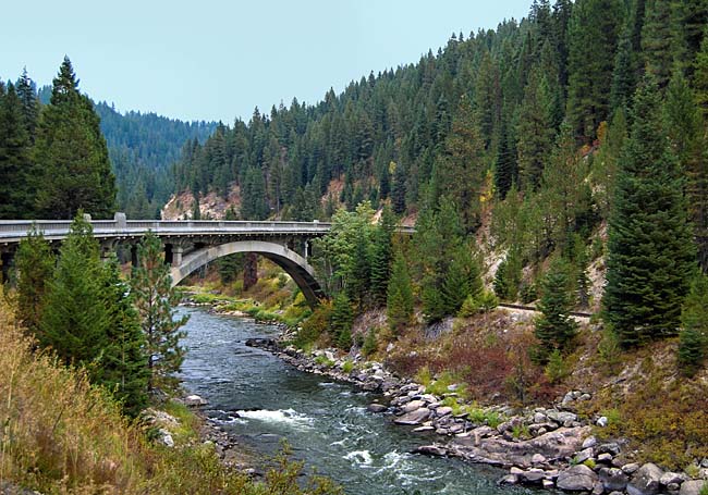 Rainbow Bridge - Payette River Scenic Byway, Idaho