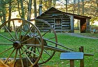 Mabry Homestead Blacksmith Shop - Meadows of Dan, Virginia