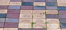 Memorial Bricks - Clover Hollow Covered Bridge - Newport, Virginia