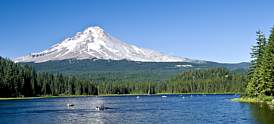 Mount Hood from Trillium Lake