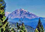 Mount Shasta from Castle Crags