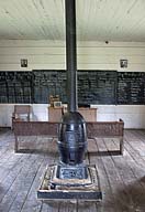 Mountain HomePlace Log Schoolhouse