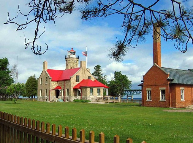 Mackinac Point Lightstation - Mackinac Island State Park, Macinaw City, Michigan