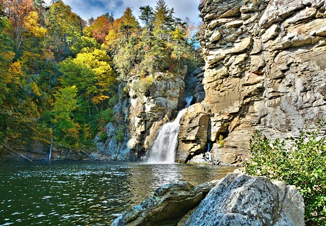 Linville Gorge and Falls - Burke County, North Carolina