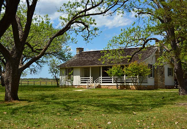 Sam Johnson House, LBJ National Historic Park - Stonewall, Texas