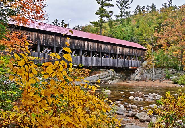 Albany Covered Bridge - White Mountain National Forest, Albany, New Hampshire