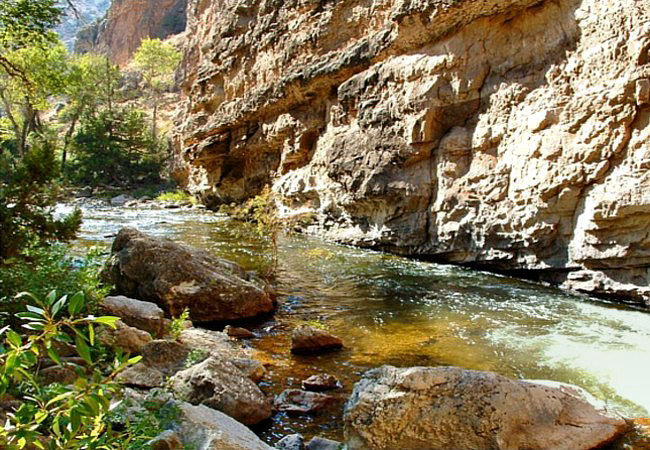 Shell Creek - Shell Falls Interpretive Site, Bighorn National Forest, Shell, Wyoming