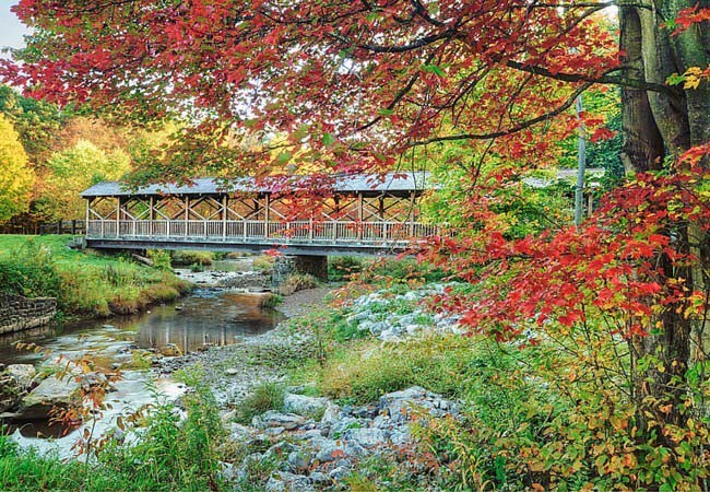 Kelly Covered Bridge - Allegany State Park, New York