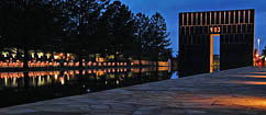 Western Gate and Field of Chairs, Oklahoma City National Memorial