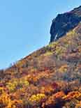 Old Man in the Mountain site presently - Franconia, New Hampshire