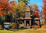 Log Church - Oquossoc Union Church