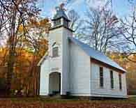 Palmer Chapel - Big Cataloochee Valley, GSMNP, NC