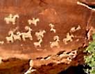 Rim Trail Pictographs - Moab, Utah