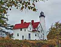 Point Iroquois Light Station - Sault Ste Marie, Michigan