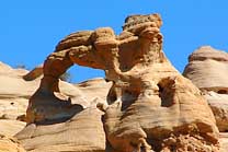 Rooftop Arch - Aztec, New Mexico