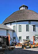 Adams County Round Barn Entrance