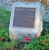 Round Church Plaque