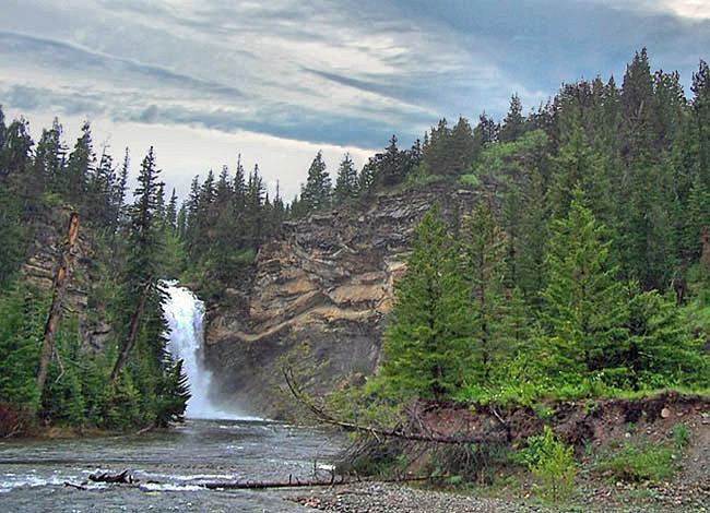 Running Eagle Falls