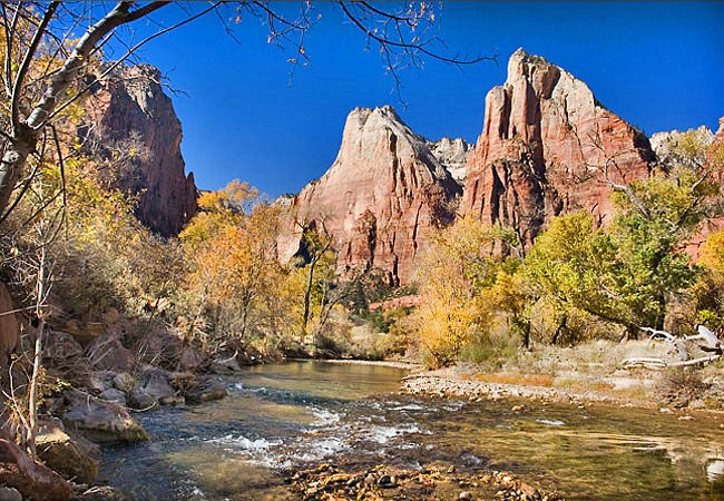 Court of the Patriarchs - Zion National Park, Utah