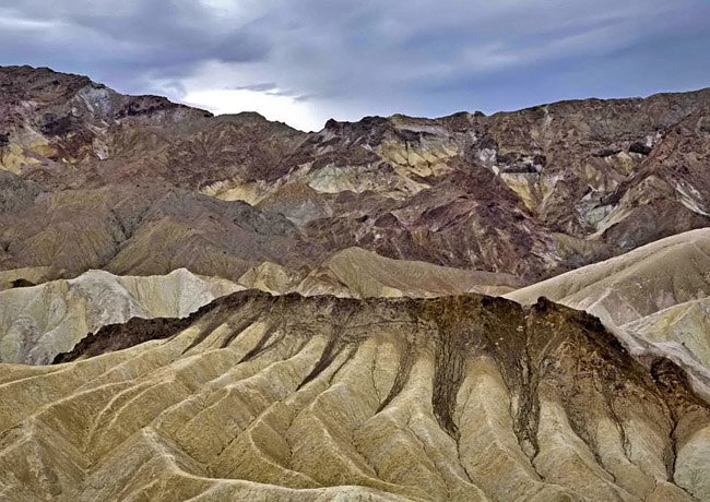 Zabriskie Point,, Death Valley Scenic Byway - California