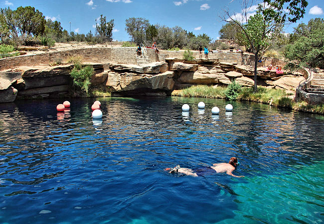 Blue Hole of Santa Rosa - Santa Rosa, New Mexico