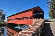 Sachs Covered Bridge Approach