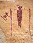 Head of Sinbad Pictograph - San Rafael Swell, Green River, Utah