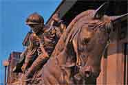 Saratoga Jockey and Horse