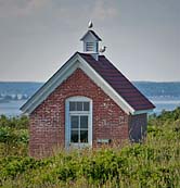 Seguin Island Light oil house