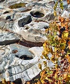 Deerfield River Potholes - Shelburne, Massachusetts