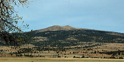 Sierra Grande - Largest singular volcano in New Mexico