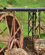 Sixes Mill Wheel and Race - Lebanon, Georgia