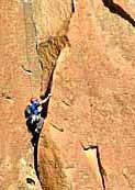 Rock Climber - Smith Rock State Park, Oregon