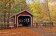 Covered Bridge - Southford Falls State Park, CT