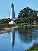 St. Marks Lighthouse at Sunset