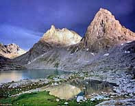 Stroud Peak and Lake Bright - Wind River Range, Wyoming