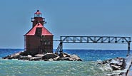 North Pier Lighthouse - Door County