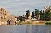 Sylvan Lake Beach - Custer, South Dakota