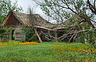 Texola house ruins - Route 66, OK