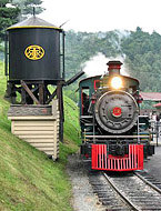 Tweetsie Railroad Locomotive at the Water Tank