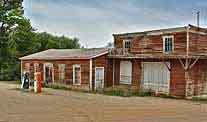 Filling Station - Virginia City, Montana