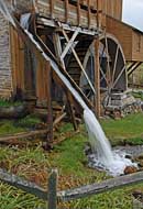 Millrace and bypass - Wades Mill, Raphine, Virginia