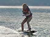 Wakeboard student - Blue Ridge Lake, Georgia