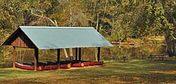 Watson Mill Bridge Park Shelter - Comer, Georgia