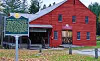 Porch and Entrance - Old Mill Museum, Weston, Vermont