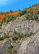 Whiteside Mountain Closeup - Highlands-Cashiers, North Carolina