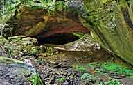 Yahoo Arch  - Yahoo Falls Scenic Area, Whitley City, Kentucky