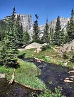 Approach to Dream Lake - Rocky Mountain National Park, CO